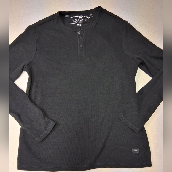 Buffalo David Bitton Other - Buffalo David Bitton Charcoal Long Sleeve Henley